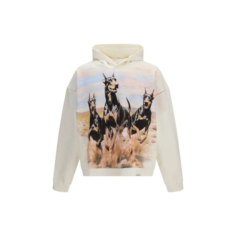 Represent White Cotton Men's Sweatshirt